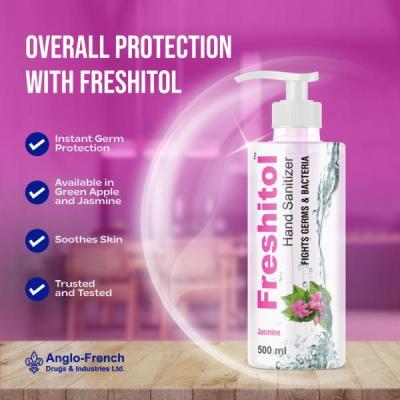 freshitol jasmine sanitizers for protection