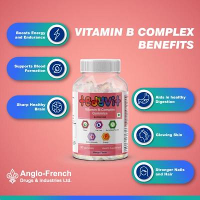 Tedyvit Vitamin B Complex Gummies benefits