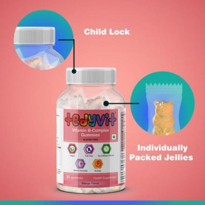 Tedyvit Vitamin B Complex Gummies packing merits