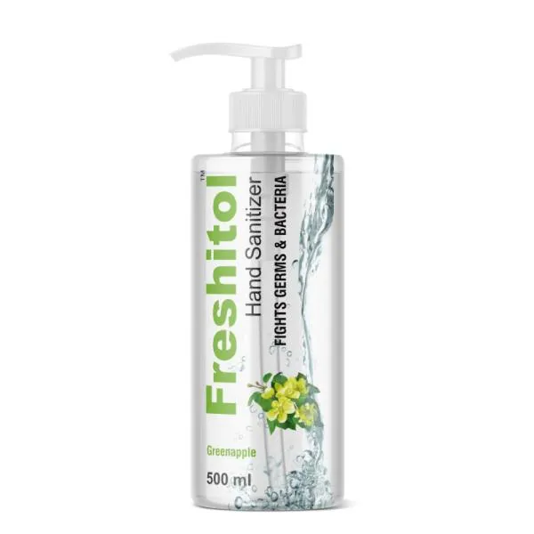 Freshitol Green Apple 500 ml Hand Sanitizer