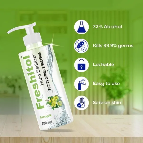 Freshitol Hand Sanitizer Benefits