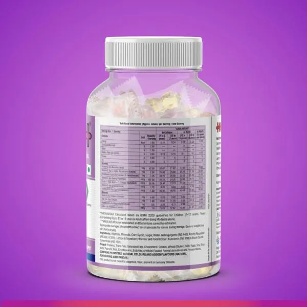 Tedyvit Multivitamin & Minerals Gummies for nutritional deficiency